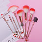 LovelyRLovely LovelyRLovely Christmas Moose Makeup Bru Rose gold LovelyRLovely Christmas Moose Makeup Brush Set