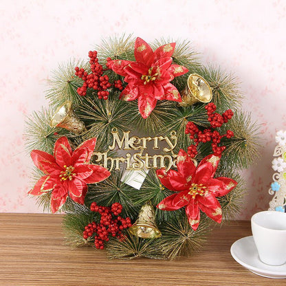 LovelyRLovely LovelyRLovely Christmas Natural Pine Clo 4 style LovelyRLovely Christmas Natural Pine Clover Wreath