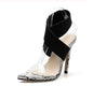 LovelyRLovely LovelyRLovely Classic High Heels White Snake Pattern / 35 LovelyRLovely Classic High Heels