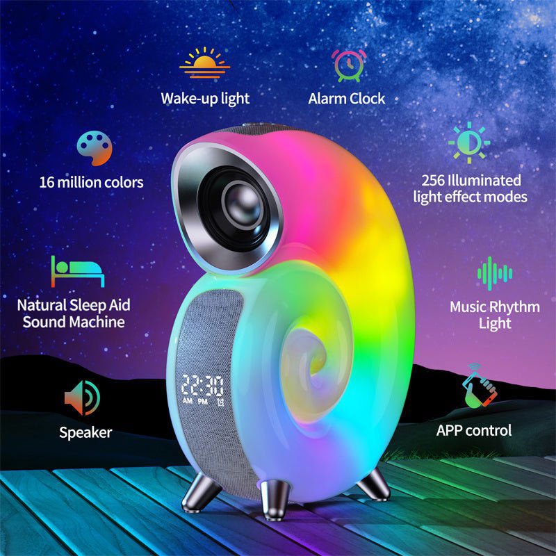 LovelyRLovely LovelyRLovely Conch Smart RGB Atmosphere Conch Music Light / USB LovelyRLovely Conch Smart RGB Atmosphere Light Bluetooth Speaker