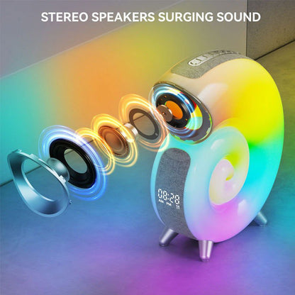 LovelyRLovely LovelyRLovely Conch Smart RGB Atmosphere Conch Music Light / USB LovelyRLovely Conch Smart RGB Atmosphere Light Bluetooth Speaker