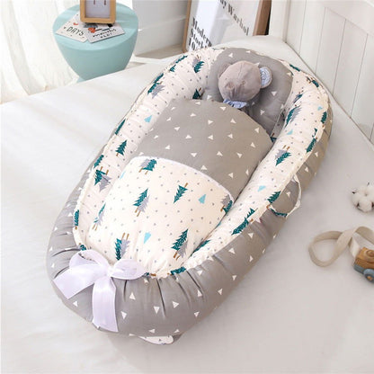 LovelyRLovely LovelyRLovely Cotton Breathable Folding E LovelyRLovely Cotton Breathable Folding Crib