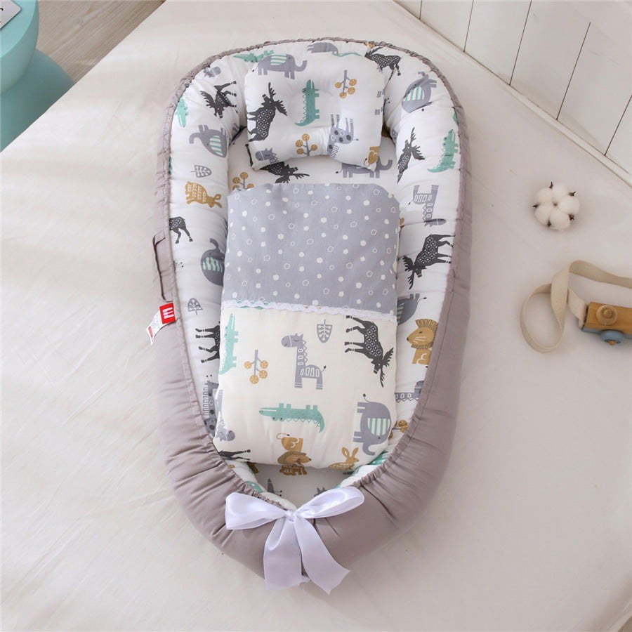 LovelyRLovely LovelyRLovely Cotton Breathable Folding G LovelyRLovely Cotton Breathable Folding Crib