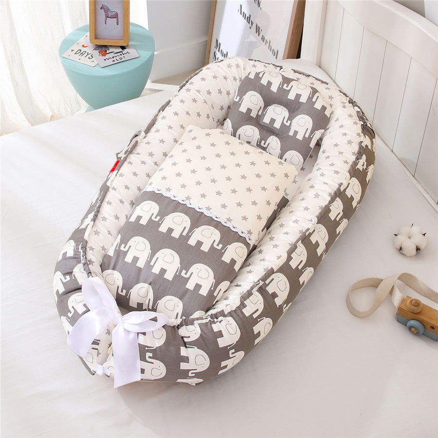 LovelyRLovely LovelyRLovely Cotton Breathable Folding J LovelyRLovely Cotton Breathable Folding Crib