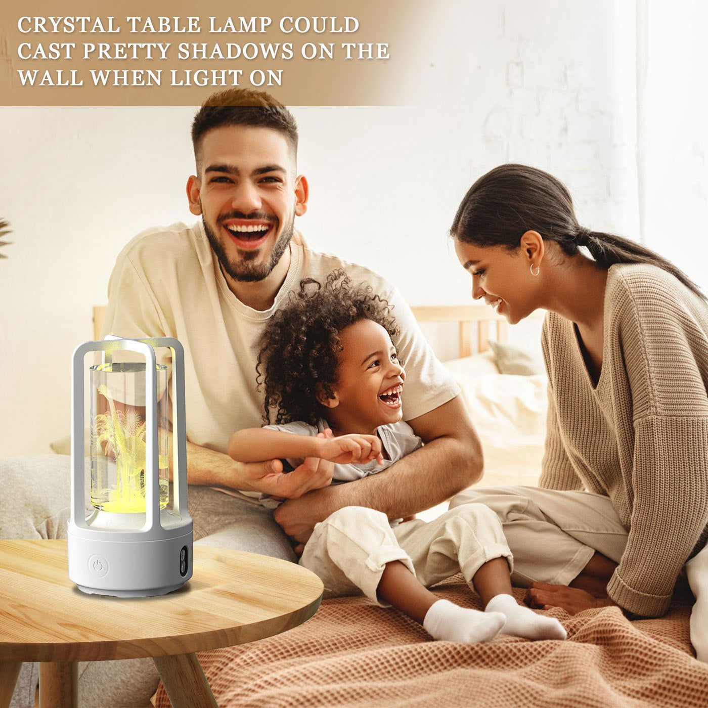 LovelyRLovely LovelyRLovely Creative 2 In 1 Audio Acry LovelyRLovely Creative 2 In 1 Audio Acrylic Crystal Lamp