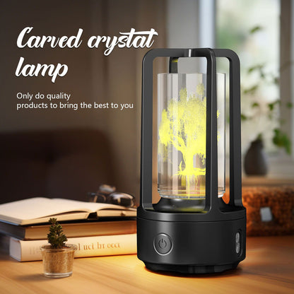 LovelyRLovely LovelyRLovely Creative 2 In 1 Audio Acry LovelyRLovely Creative 2 In 1 Audio Acrylic Crystal Lamp