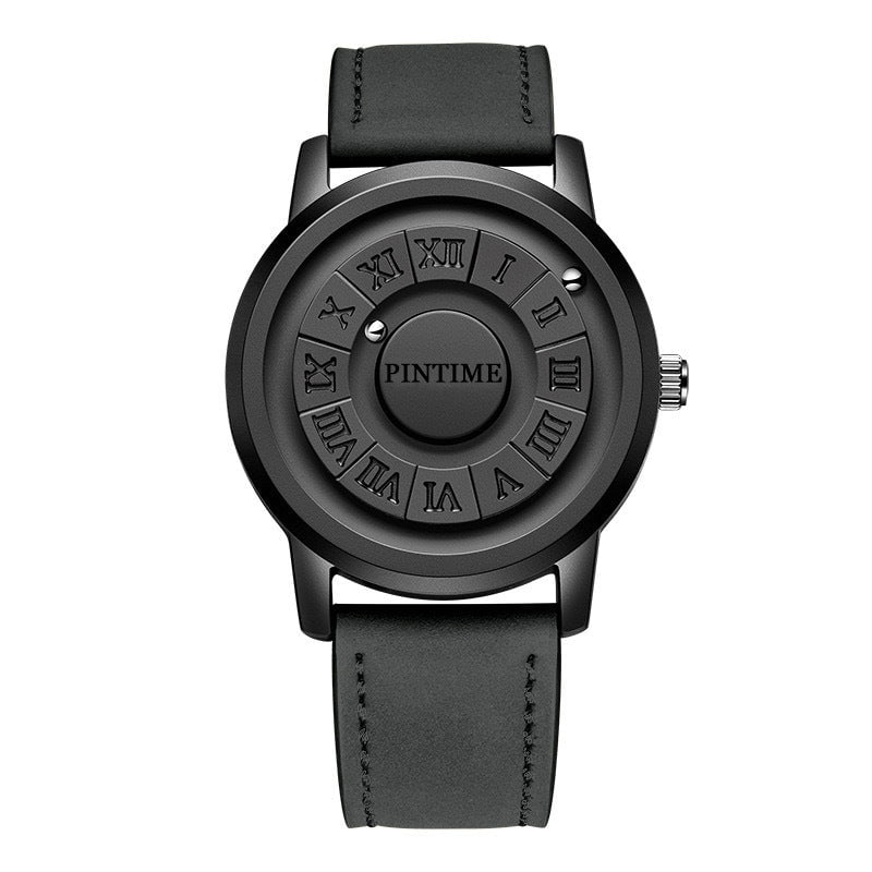 LovelyRLovely LovelyRLovely Creative Concept Waterproo Black Shell Black Belt LovelyRLovely Creative Concept Waterproof Watch