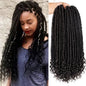 LovelyRLovely LovelyRLovely Crohet Faux Locs Braids Black / 16inch LovelyRLovely Crohet Faux Locs Braids