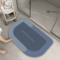 LovelyRLovely LovelyRLovely Cushion Bathroom NON Slip Blue1 / Oval / 40x60cm LovelyRLovely Cushion Bathroom NON Slip Mat