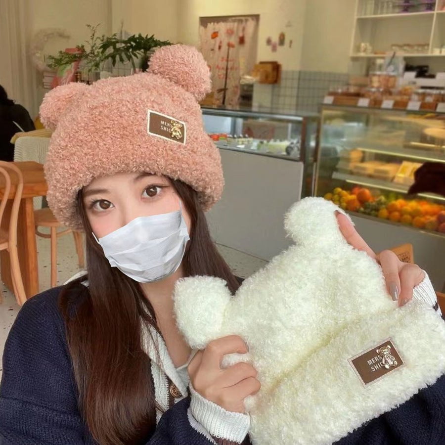 LovelyRLovely LovelyRLovely Cute Bear Plush Hat LovelyRLovely Cute Bear Plush Hat