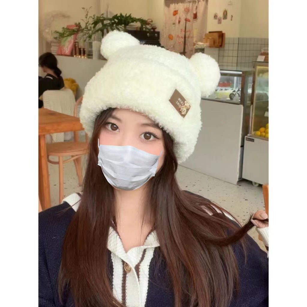 LovelyRLovely LovelyRLovely Cute Bear Plush Hat LovelyRLovely Cute Bear Plush Hat