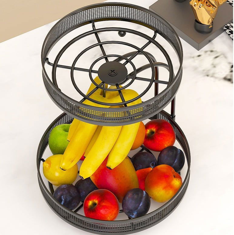 LovelyRLovely LovelyRLovely Detachable Fruit Basket Black LovelyRLovely Detachable Fruit Basket