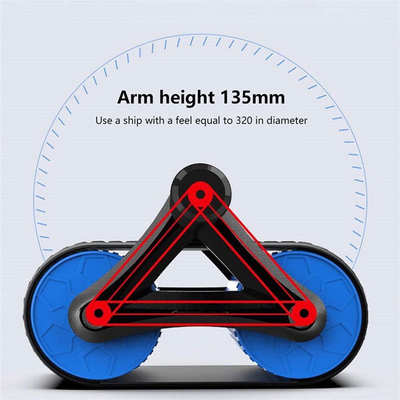 LovelyRLovely LovelyRLovely Double Wheel Abdominal Exe LovelyRLovely Double Wheel Abdominal Exerciser