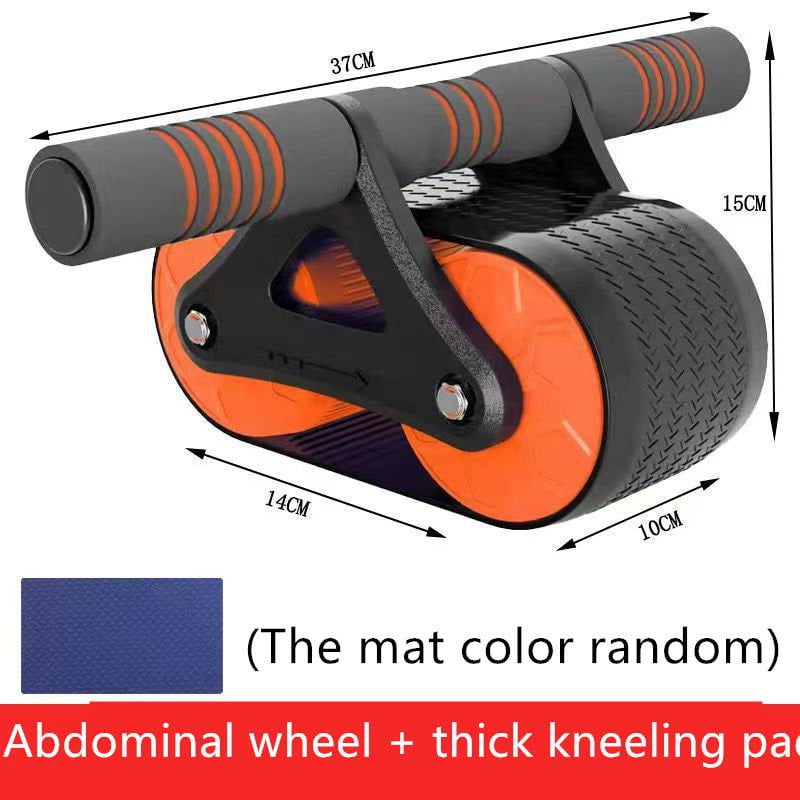 LovelyRLovely LovelyRLovely Double Wheel Abdominal Exe Orange LovelyRLovely Double Wheel Abdominal Exerciser