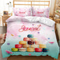 LovelyRLovely LovelyRLovely Doughnut Four-piece Duvet Pink / AU Double180x210cm LovelyRLovely Doughnut Four-piece Duvet Cover Set