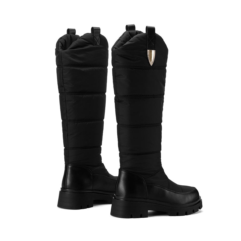 LovelyRLovely LovelyRLovely Down Cloth Waterproof Thic Black / 35 LovelyRLovely Down Cloth Waterproof Thick Fur Boots