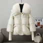 LovelyRLovely LovelyRLovely Down Cotton-padded Jacket White / 2XL LovelyRLovely Down Cotton-padded Jacket