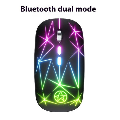 LovelyRLovely LovelyRLovely Dual-mode Wireless Bluetoo Bluetooth Black LovelyRLovely Dual-mode Wireless Bluetooth Mouse