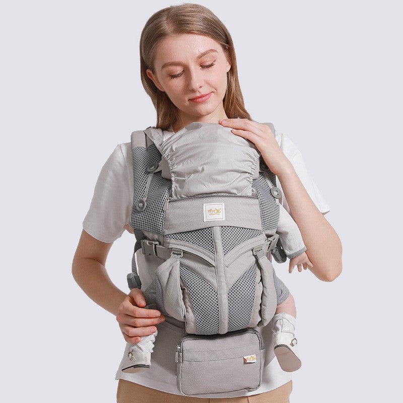 LovelyRLovely LovelyRLovely Dual-Use Baby Carrier Grey LovelyRLovely Dual-Use Baby Carrier