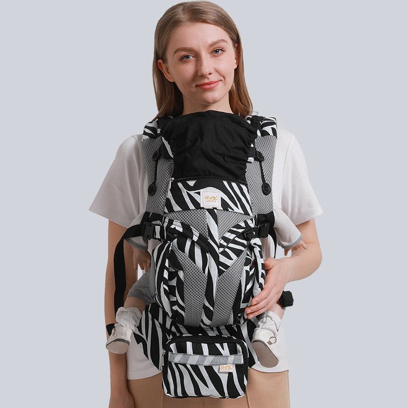 LovelyRLovely LovelyRLovely Dual-Use Baby Carrier Zebra LovelyRLovely Dual-Use Baby Carrier