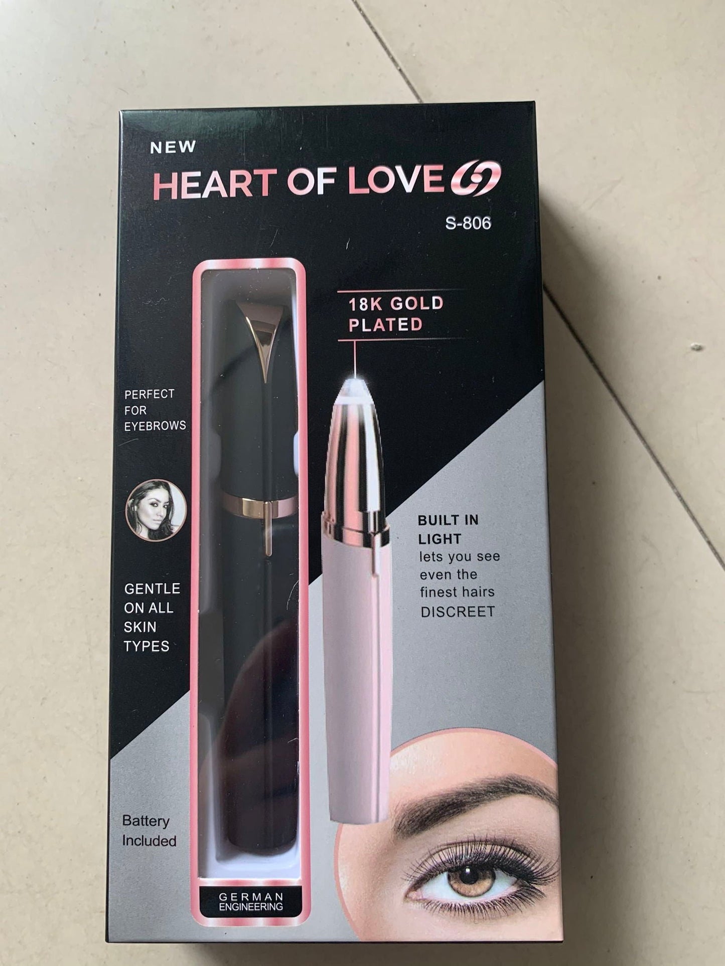 LovelyRLovely LovelyRLovely Electric Eyebrow Remover LovelyRLovely Electric Eyebrow Remover