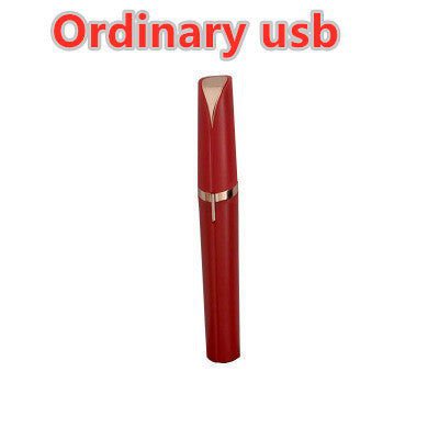 LovelyRLovely LovelyRLovely Electric Eyebrow Remover Red Ordinary usb LovelyRLovely Electric Eyebrow Remover