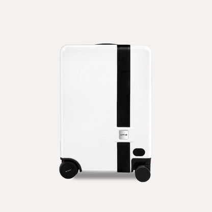 LovelyRLovely LovelyRLovely Electric Intelligent Lugga Frosted Simple White LovelyRLovely Electric Intelligent Luggage That Automatically Follows