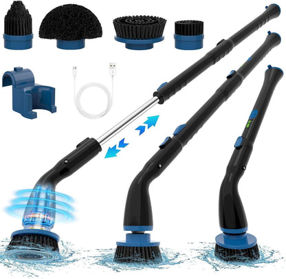 LovelyRLovely LovelyRLovely Electric Spin Cordless Cle Black LovelyRLovely Electric Spin Cordless Cleaning Brush