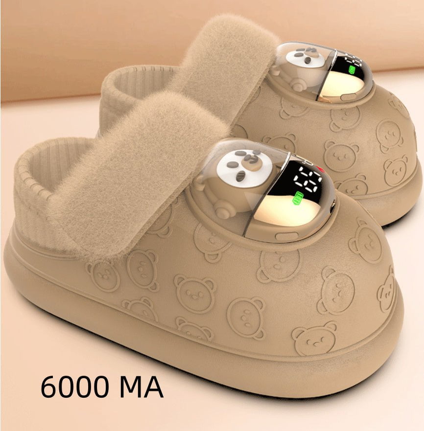 LovelyRLovely LovelyRLovely Electrothermal Rechargeabl Coffee 6000 MA / 39to40 LovelyRLovely Electrothermal Rechargeable Heating Shoes