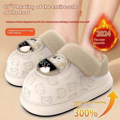 LovelyRLovely LovelyRLovely Electrothermal Rechargeabl LovelyRLovely Electrothermal Rechargeable Heating Shoes