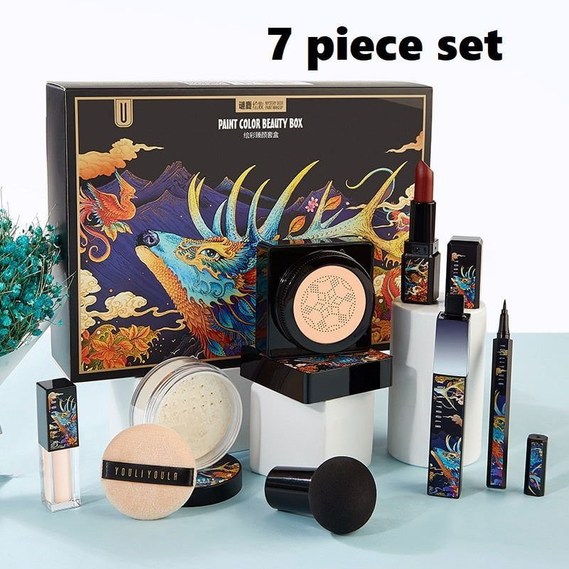 LovelyRLovely LovelyRLovely Elk Nine-piece Makeup Set 7 piece set LovelyRLovely Elk Nine-piece Makeup Set