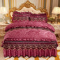 LovelyRLovely LovelyRLovely European Style 4pcs Quilt Bean Paste / 1.2m LovelyRLovely European Style 4pcs Quilt Set