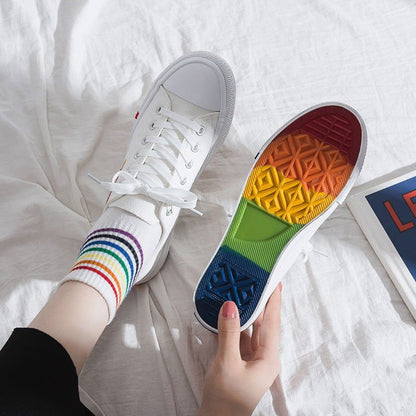 LovelyRLovely LovelyRLovely Fairy Rainbow Canvas Shoes LovelyRLovely Fairy Rainbow Canvas Shoes