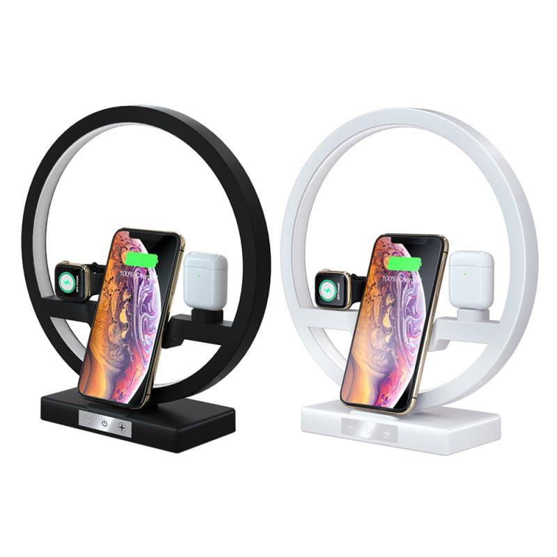 LovelyRLovely LovelyRLovely Fast Charging 4 in 1 Bedsi LovelyRLovely Fast Charging 4 in 1 Bedside Lamp Wireless Charger