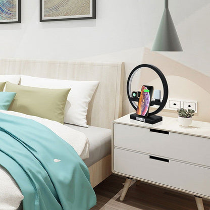 LovelyRLovely LovelyRLovely Fast Charging 4 in 1 Bedsi LovelyRLovely Fast Charging 4 in 1 Bedside Lamp Wireless Charger