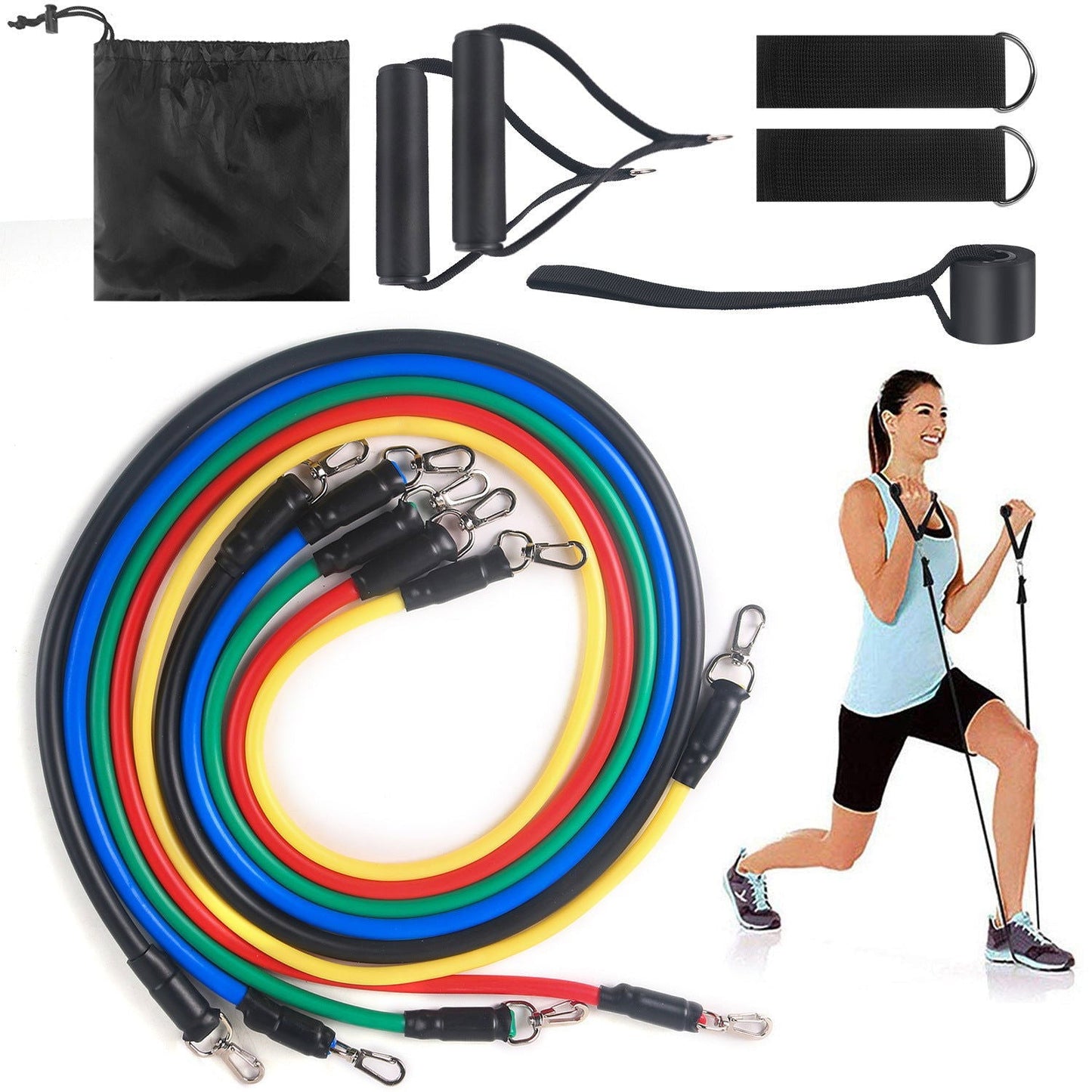 LovelyRLovely LovelyRLovely Fitness Rally Elastic Rope LovelyRLvely Fitness Rally Elastic Rope Resistance Band