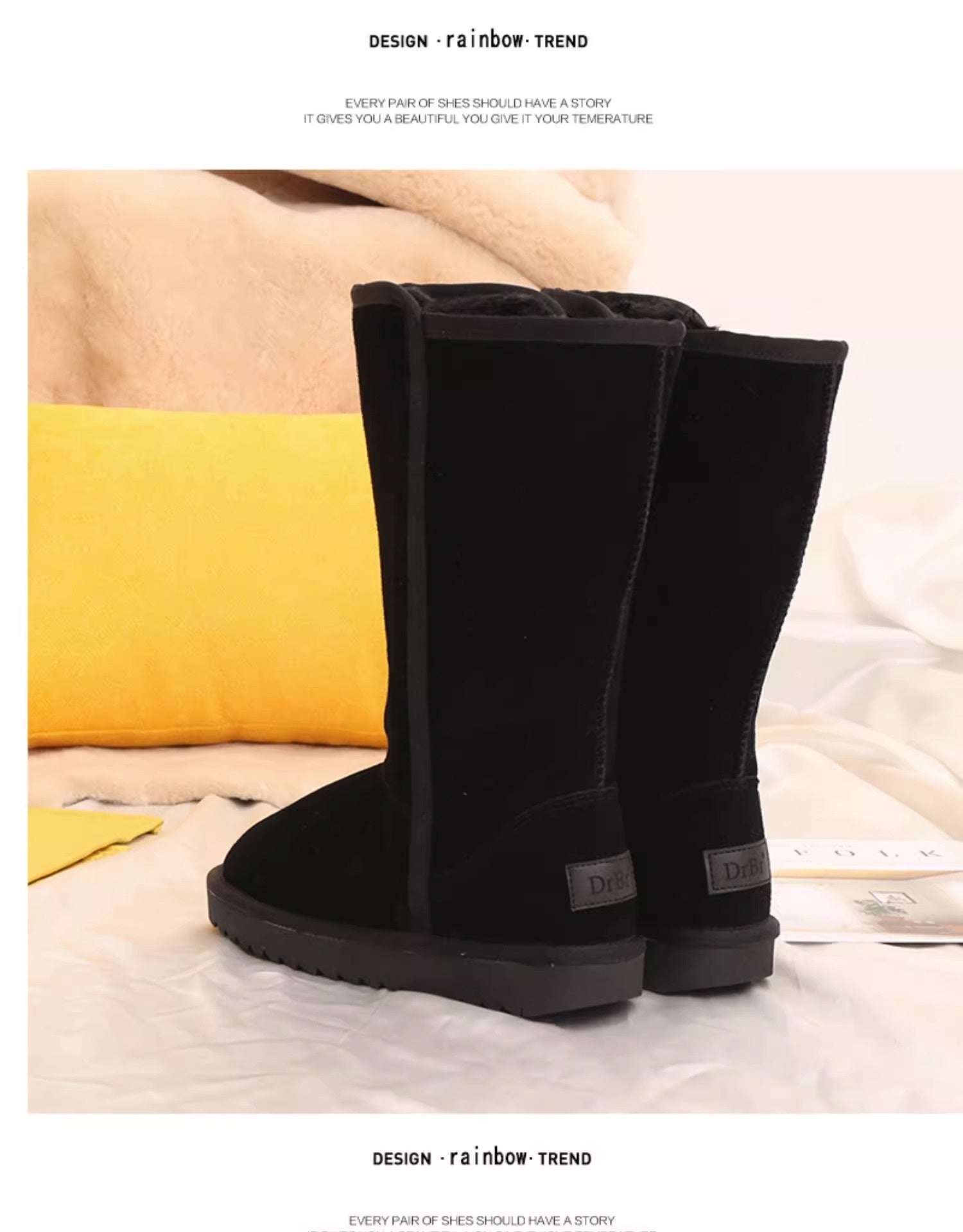 LovelyRLovely LovelyRLovely Fleece-lined Thickened Win LovelyRLovely Fleece-lined Thickened Winter Boots