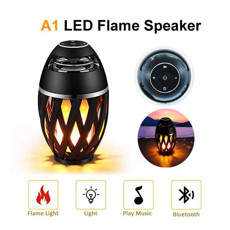 LovelyRLovely LovelyRLovely Flight-carrying Flame Bluetooth Speaker Box