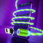 LovelyRLovely LovelyRLovely Flowing Light Magnetic Str Android / Green LovelyRLovely Flowing Light Magnetic Streamer Data Line Cable