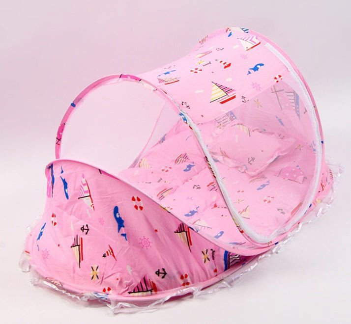 LovelyRLovely LovelyRLovely Foldable Baby 2pcs Bed Net LovelyRLovely Foldable Baby 2pcs Bed Net With Pillow