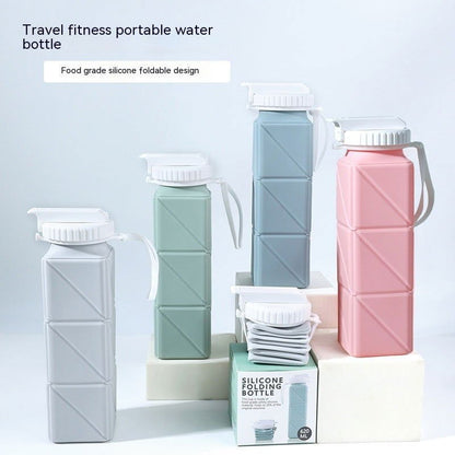 LovelyRLovely LovelyRLovely Foldable Water Bottle Spor LovelyRLovely Portable Silicone Folding Cups