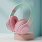 LovelyRLovely LovelyRLovely Foldable Wireless Gradient Pink LovelyRLovely Foldable Wireless Gradient Bluetooth Headset