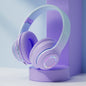 LovelyRLovely LovelyRLovely Foldable Wireless Gradient Purple LovelyRLovely Foldable Wireless Gradient Bluetooth Headset