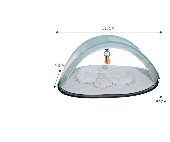 LovelyRLovely LovelyRLovely Folding Breathable Mosquit LovelyRLovely Folding Breathable Mosquito Net In Crib