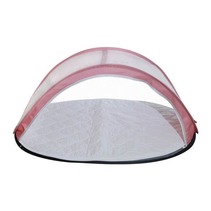 LovelyRLovely LovelyRLovely Folding Breathable Mosquit Pink LovelyRLovely Folding Breathable Mosquito Net In Crib