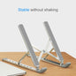 LovelyRLovely LovelyRLovely Folding Lifting Tablet Sta Silver / Q1pc LovelyRLovely Folding Lifting Tablet Stand