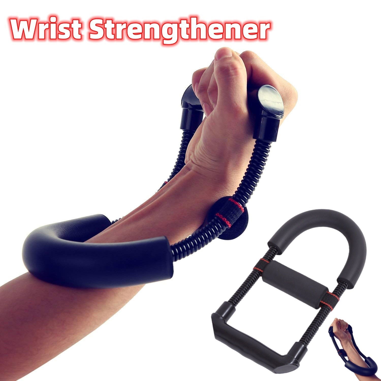 LovelyRLovely LovelyRLovely Forearm Hand Wrist Exercis Black LovelyRLovely Forearm Hand Wrist Exercise Tool