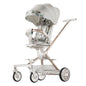 LovelyRLovely LovelyRLovely Four-wheel Infants Two-way Beige Bear Hood LovelyRLovely Four-wheel Infants Two-way Reclining Trolley