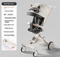 LovelyRLovely LovelyRLovely Four-wheel Infants Two-way Emma Orange Hood LovelyRLovely Four-wheel Infants Two-way Reclining Trolley