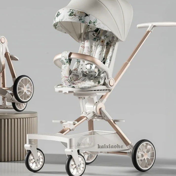 LovelyRLovely LovelyRLovely Four-wheel Infants Two-way LovelyRLovely Four-wheel Infants Two-way Reclining Trolley